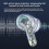 5 Pcs Bluetooth 5.1 In-Ear Wireless Earbuds with Anc Noise Cancelling Type-C Fast Charging Case 5