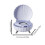 1 Pcs Abs Bluetooth Speaker 5.3 with Dazzle Shell 7 Color Ambient Light Type-C 1200mah 3