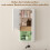 Wall Mounted Bathroom Cabinet with Open Shelf, White 7