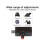 5W DC5V2A Fan Speed Controller Induction Speed Controller with  Protection Type-C USB Interface Laptop Cooling 4