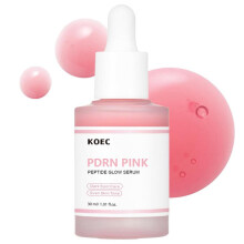 (30ml) KOEC Salmon Peptide PDRN Pink Serum Face Moisturizer Brightening Repair Anti-Wrinkle Firming 30ml
