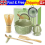Matcha Making Tool Set Bamboo Tea Whisk Tea Scoop Bowl Ceramic Tea Whisk Kit UK 2