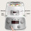 Yogurt Maker, 3 σε 1 Greek Yogurt Maker Machine, Can Make Γιαούρτι/Νάτο/Κρασί από ρύζι,αυτ 4