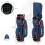 Bolsa de golf ligera con divisor de 14 compartimentos, azul marino 3