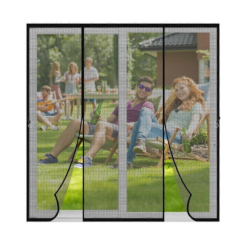 150 x 210 cm Μαγνητική σήτα πόρτας κατά των κουνουπιών κουρτίνα πόρτας 2