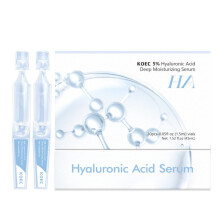 (blue) KOECHA Facial Serum 30 Pcs Moisturizing Brightening Ampoule FDA-Approved Anti-Wrinkle Skincare