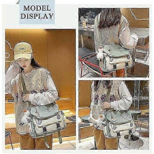 1 PC Cute Messenger Bag, γυναικείο τσαντάκι Kawaii Crossbody fast 1
