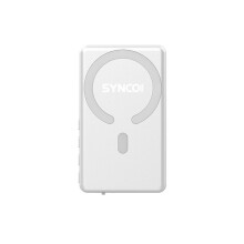 SYNCO Wireless Selfie Phone Monitor Touch Screen Magnetic Installation Ideal for Vlogging and Live Streaming White
