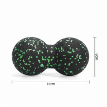 Double Massage Ball for Muscle Relaxation 8x16cm