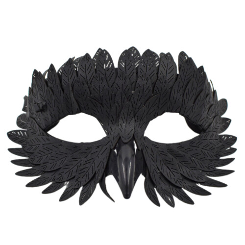 Masque d'aigle masque de mascarade masque d'halloween-Noir