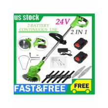 Cordless String Trimmer 21V 650W with 22000mAh Batteries