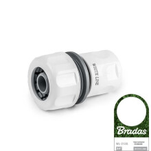 Conector de tubería - BRADAS - BLF25 WL 2130 - Blanco - Riego por goteo - 30 m