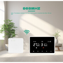 Wifi Intelligent Wireless, Thermostat, Electric Water Floor Heating, Gas Wall-Hung Boiler Temperature Controller White