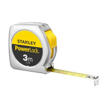 Cinta métrica 3m x 12,7mm STANLEY - 1-33-238 - Powerlock ABS - Metal cromado