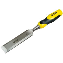 Cincel de madera con mango bimaterial 35x162mm longitud total 340mm - STANLEY - 0-16-891