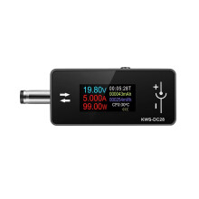 Voltage Ammeter 0.96inch Color Display DC5.5x2.5 Interface