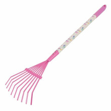 Balai - balayette - pelle Greenmill - GR0146A - BALAI-RÃTEAU MANCHE MÃTAL/BOIS/PVC 75 cm