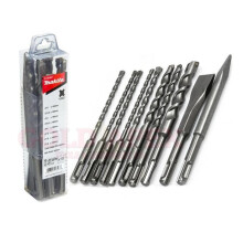 Conjunto SDS-Plus de brocas y cincel plano de 160 mm D-46361 Makita