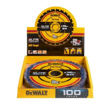Sägeblatt für Kreissäge - DEWALT - DW DT10402 - 190x30 mm - 24 Zähne - Anti-Vibrations-Schlitze