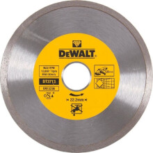 Diamanttrennscheiben - DeWALT - DT3713-QZ - 125mm Ø - Kontinuierlicher Rand - Trocken schneiden