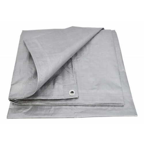 Telo - AWTOOLS - 1000 cm x 1500 cm - 120 g/m² - Argento - Resistente e durevole