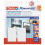 Objeto de decoração de parede - TESA POWERSTRIPS GANCHO - 2pcs - 1kg - Branco - Retangular 1