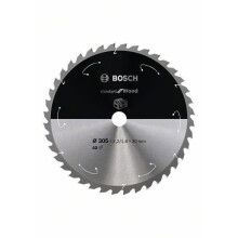 Lame de scie circulaire - Bosch - Standard for Wood - 305 mm - 40 dents - 30 mm alésage