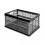 Caisse en plastique pliable - Noname - Résistante 20 kg - Poignées intégrées - Gris 1