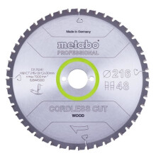 Saha - Metabo - akkukäyttöinen puun leikkaaminen - 216x1,8/1,2x30 mm - 28 hammasta - 5 negatiivinen