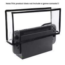 Dust Cover for 2 Game Console Dock Protective Case Sleeve Anti Scratch Dustproof Black