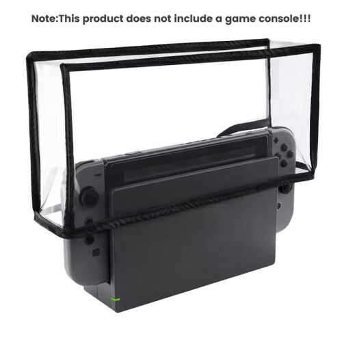 Dust Cover for   2 Game Console Dock Protective Case Sleeve Anti Scratch Dustproof Black