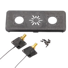 QY3D SMA Multi-Angle Antenna Mount Cover Set for Walksnail VRX Receiver FPV Goggles