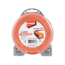 Vierkante Trim + MAKITA 2,4 mm x 15 m - E-02808