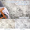 Abstract Area Rug 4x6 Ft Washable Non-Slip Grey Beige 5