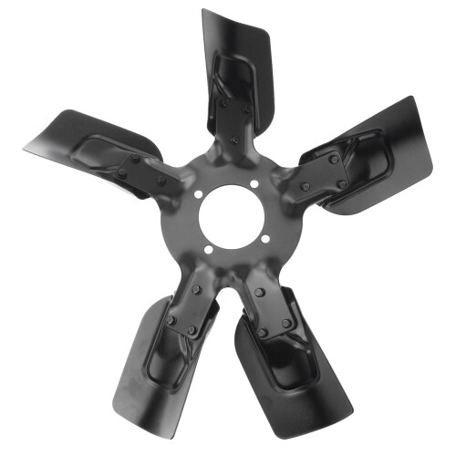 Engine Radiator Cooling Fan Blade Black Steel 1 Pc 2