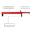 2PCs Brick Liner Runner Nivellierung Messdraht Schublade 5