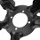 Engine Radiator Cooling Fan Blade Black Steel 1 Pc 6