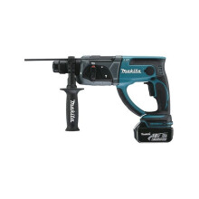 SDS Plus 18V boorhamer + 2 batterijen 3Ah + oplader + MAKPAC koffer - MAKITA - DHR202RFJ