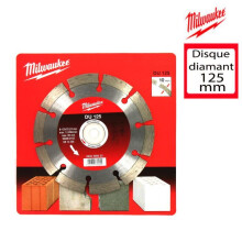 Yleinen timanttilevy - MILWAUKEE - 4932399522 - 125mm - Kuiva leikkaus - Segmentoitu leikkausalue