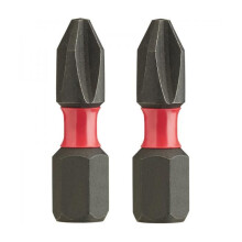 2 kpl PH2 SHW 25 mm MILWAUKEE - 4932430852 kärkiä