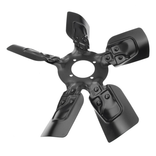 Engine Radiator Cooling Fan Blade Black Steel 1 Piece 1