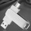 Μεταλλική μονάδα flash USB Type-C 128GB, αδιάβροχη φορητή μονάδα μνήμης Memory Stick για φ 2