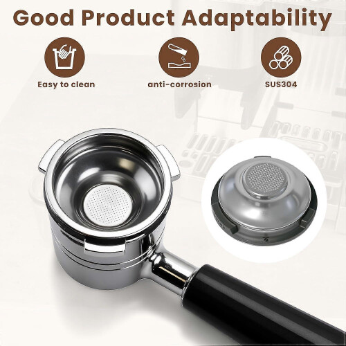 Επαναχρησιμοποιήσιμο καλάθι φίλτρου από ανοξείδωτο ατσάλι για 4 φλιτζάνια 2