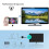 Dongle HDMI wireless, adattatore Miracast 4K a 2,4/5 GHz per TV Stick, Android, iOS e Windows. 2