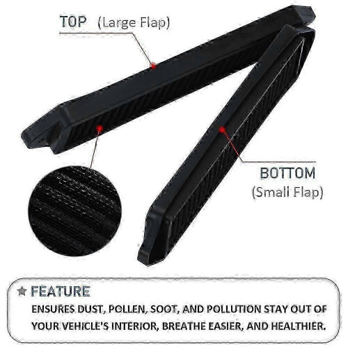 BMW E Series Cabin Air Cowl Filter Compatible with E82 E88 E90 E91 E92 E93 X1 M3 128i 135i 328i 335i 1