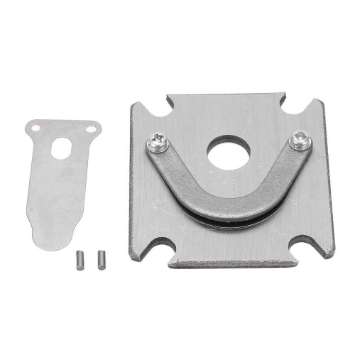 Air Compressor Pump Valve Plate, 48 x 62 mm Cast Iron, 3/8 Inch Thread Compatible Part 1