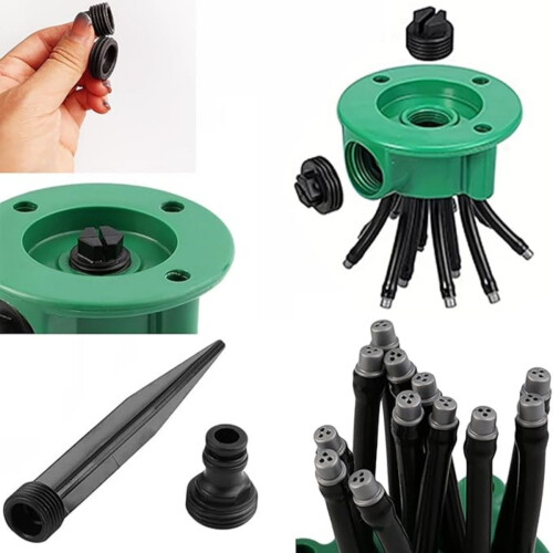 1Pc Adjustable Garden Sprinkler for Lawn, Plants and Vegetables, Multi-Use Automatic Irrigation System 1