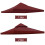 Gazebo canopy replacement cover 10 ft x 10 ft 2-tier 3