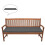 Bench Cushion Light Grey 47x16.5x2 Inches 4