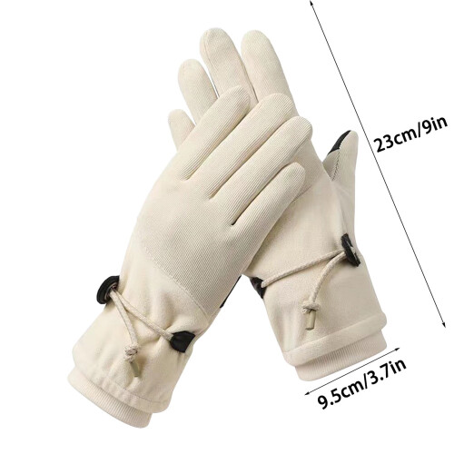 Winter Ski Gloves Waterproof Windproof Touchscreen 2